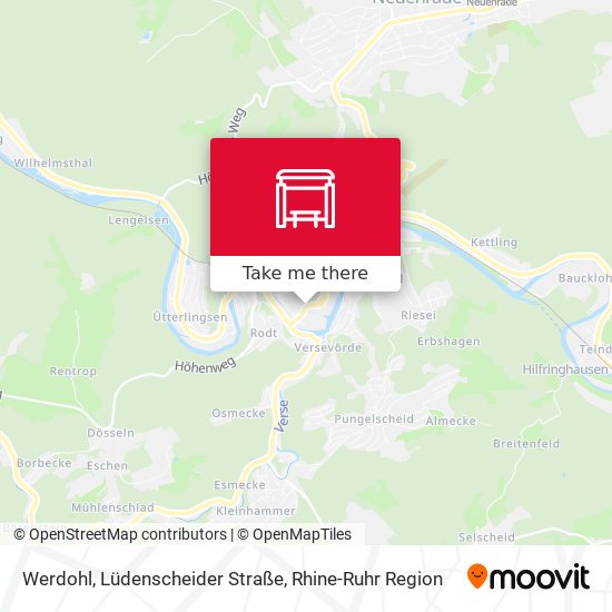 Werdohl, Lüdenscheider Straße map