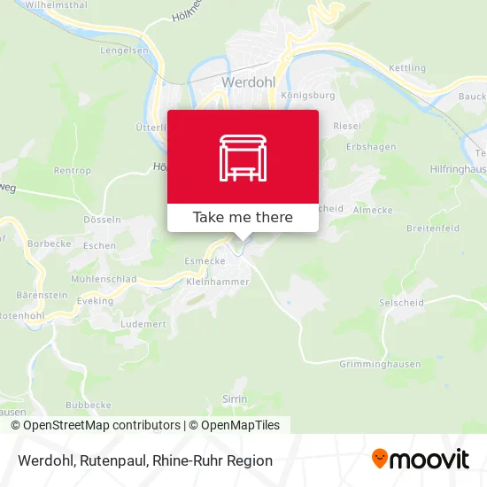 Карта Werdohl, Rutenpaul