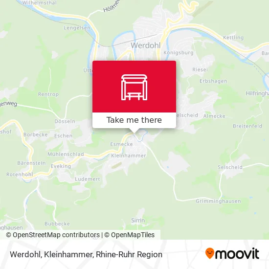 Карта Werdohl, Kleinhammer