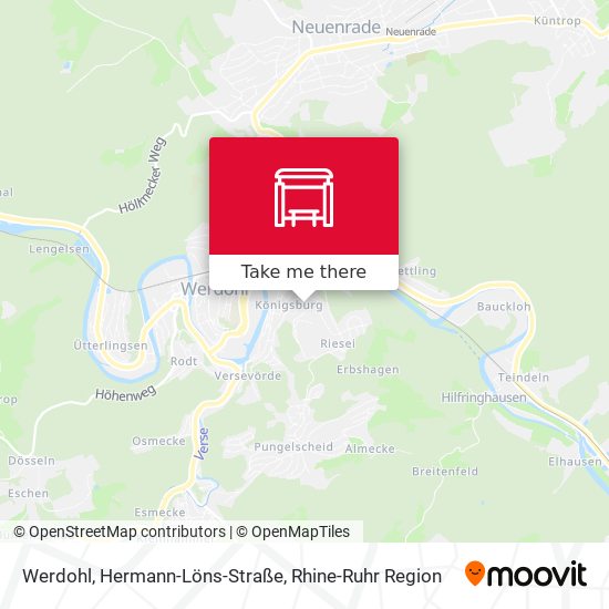 Werdohl, Hermann-Löns-Straße map