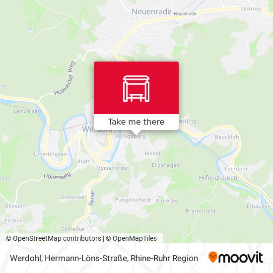 Werdohl, Hermann-Löns-Straße map