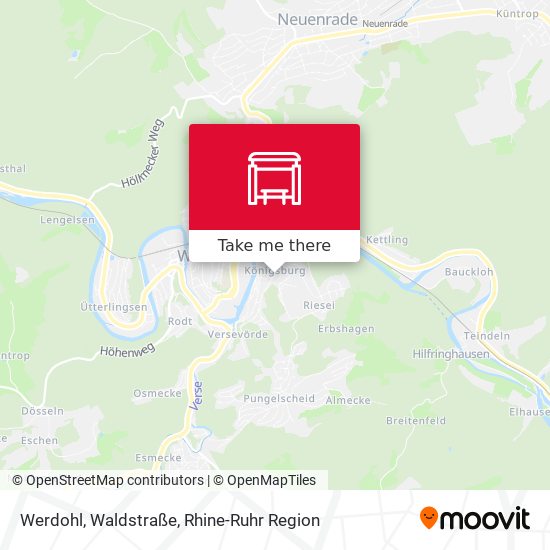 Werdohl, Waldstraße map