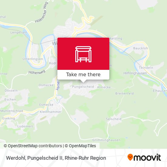 Werdohl, Pungelscheid II map
