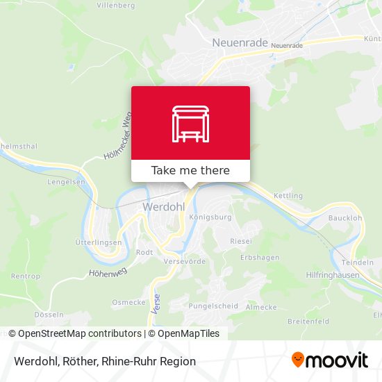 Карта Werdohl, Röther