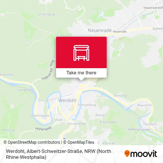 Werdohl, Albert-Schweitzer-Straße map