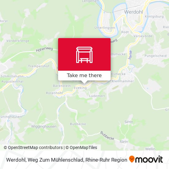 Werdohl, Weg Zum Mühlenschlad map