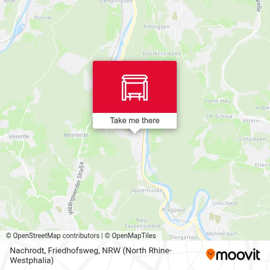 Nachrodt, Friedhofsweg map