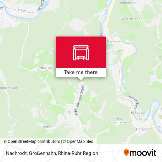 Nachrodt, Großenhahn map