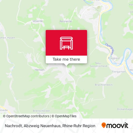 Nachrodt, Abzweig Neuenhaus map