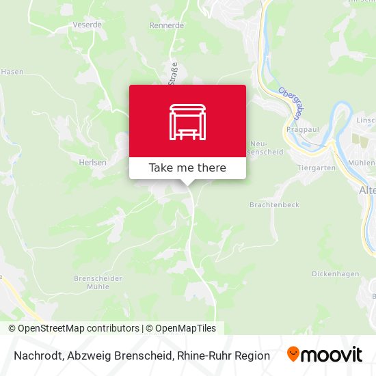 Nachrodt, Abzweig Brenscheid map