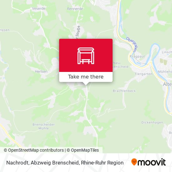 Nachrodt, Abzweig Brenscheid map