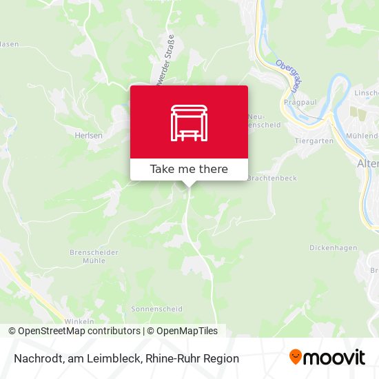 Карта Nachrodt, am Leimbleck