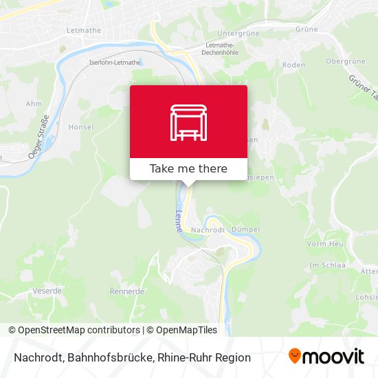 Nachrodt, Bahnhofsbrücke map