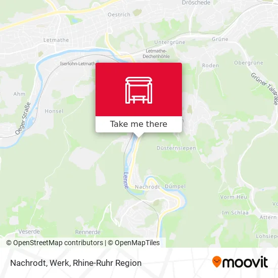 Карта Nachrodt, Werk