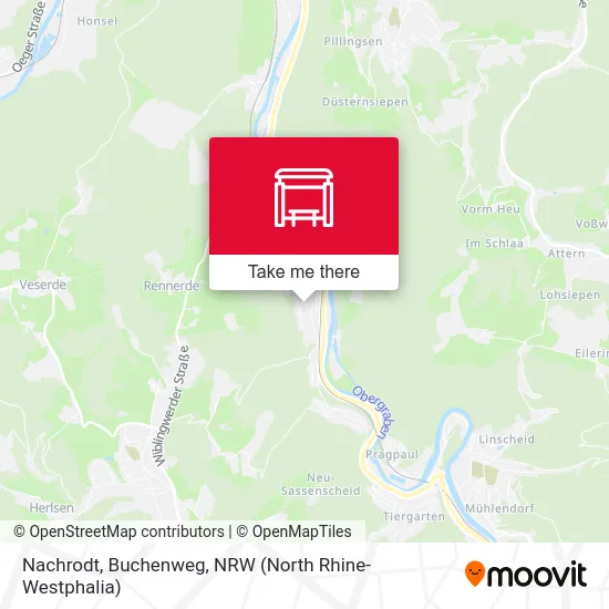 Nachrodt, Buchenweg map