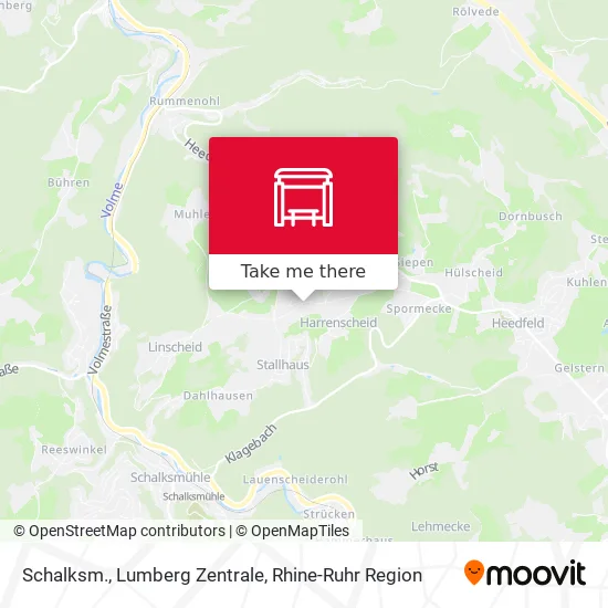 Карта Schalksm., Lumberg Zentrale