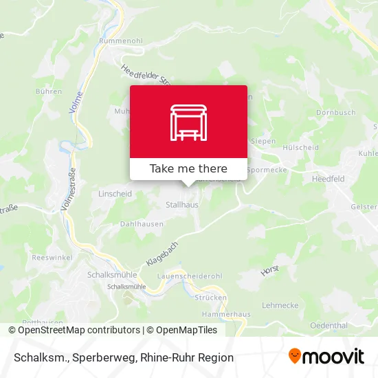 Карта Schalksm., Sperberweg
