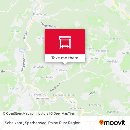 Карта Schalksm., Sperberweg