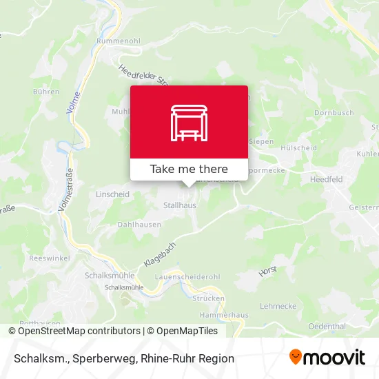 Карта Schalksm., Sperberweg