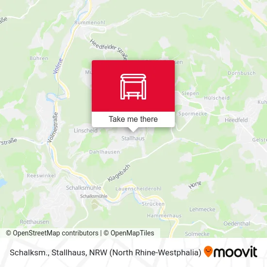 Карта Schalksm., Stallhaus