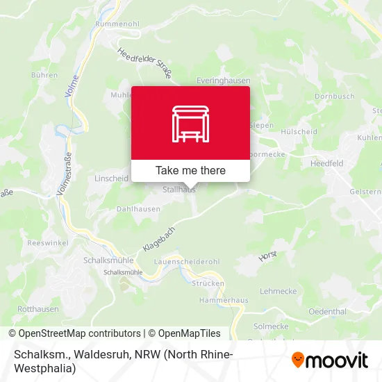 Карта Schalksm., Waldesruh