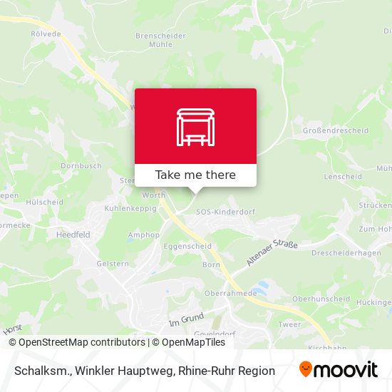 Schalksm., Winkler Hauptweg map