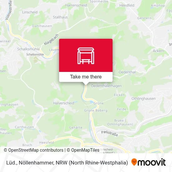 Lüd., Nöllenhammer map