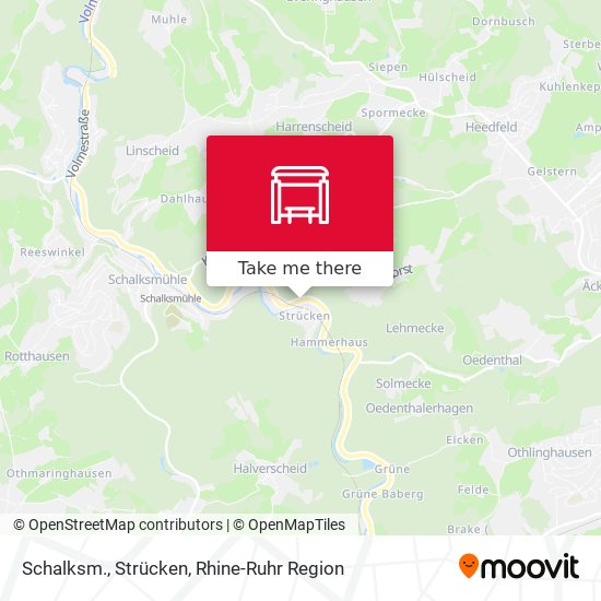Карта Schalksm., Strücken