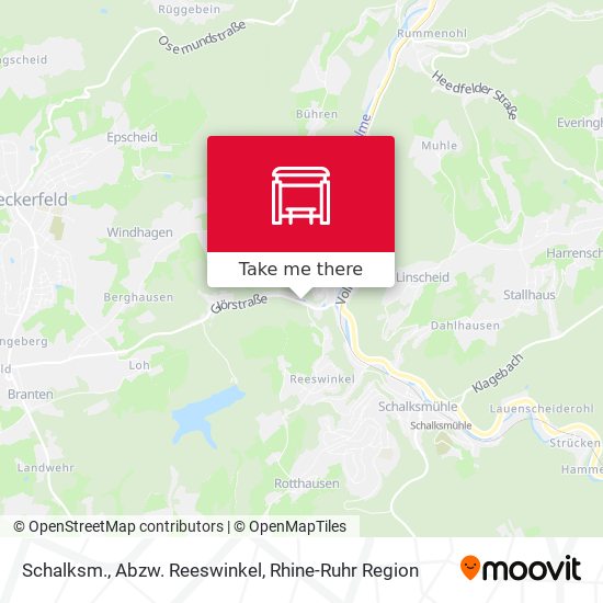Schalksm., Abzw. Reeswinkel map