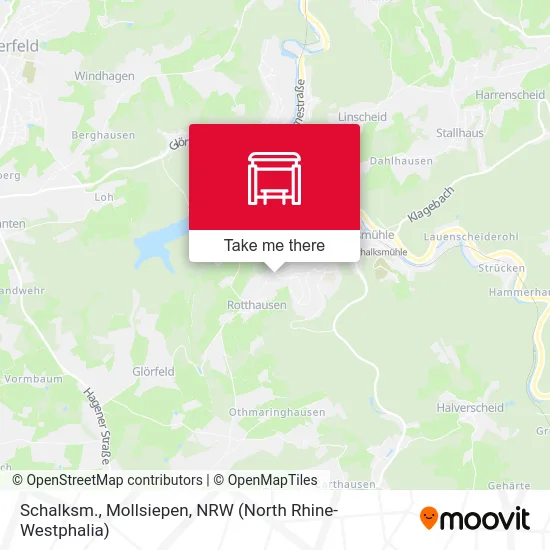 Schalksm., Mollsiepen map
