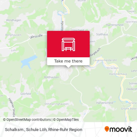 Schalksm., Schule Löh map