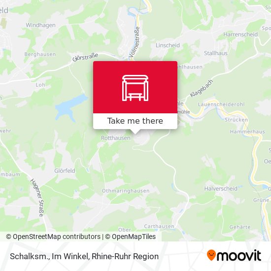 Карта Schalksm., Im Winkel