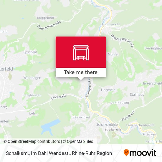 Schalksm., Im Dahl Wendest. map