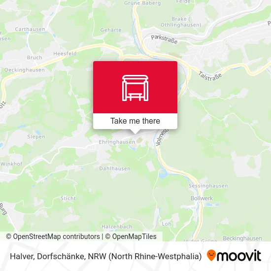 Halver, Dorfschänke map