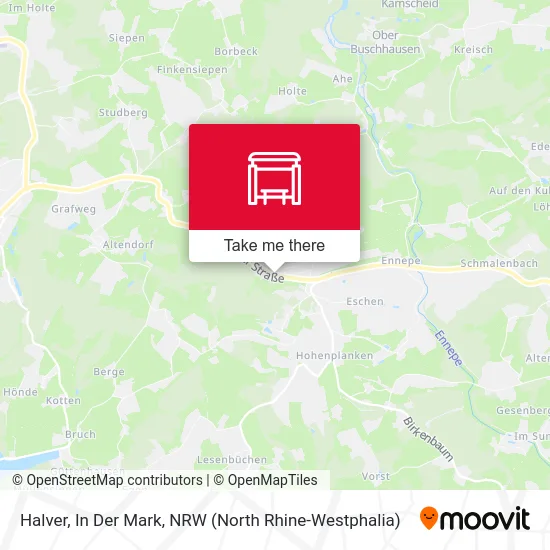 Halver, In Der Mark map