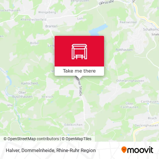 Карта Halver, Dommelnheide