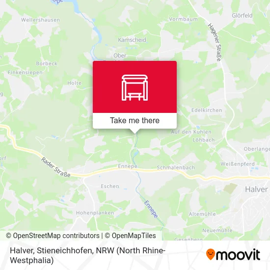 Halver, Stieneichhofen map