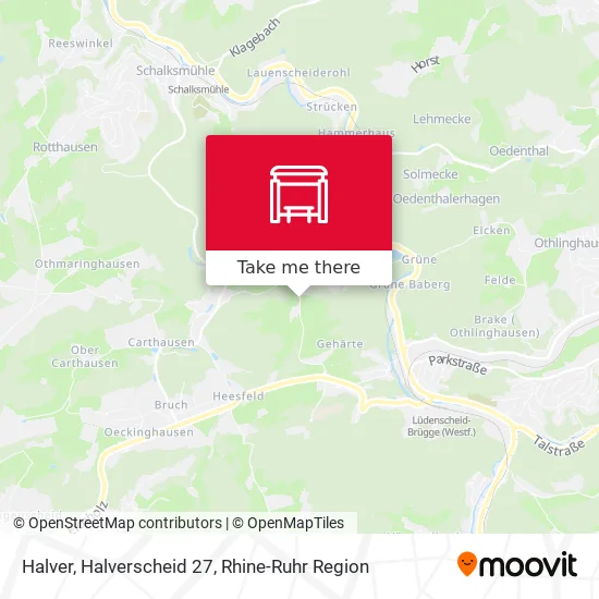 Карта Halver, Halverscheid 27