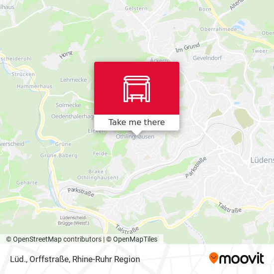 Lüd., Orffstraße map
