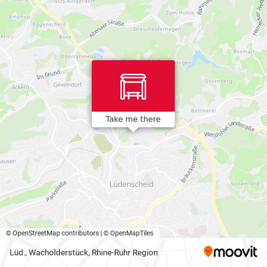 Lüd., Wacholderstück map