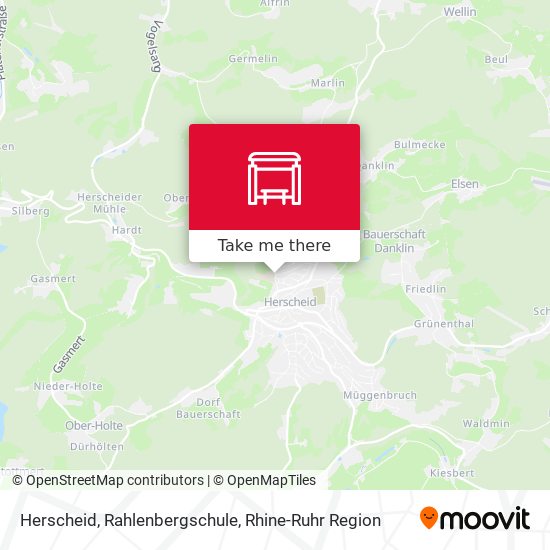 Herscheid, Rahlenbergschule map