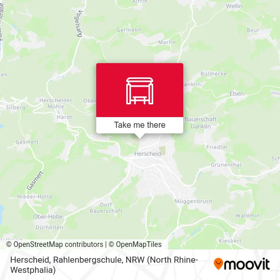 Herscheid, Rahlenbergschule map