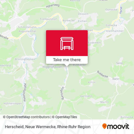 Herscheid, Neue Wermecke map