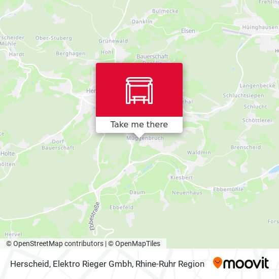 Herscheid, Elektro Rieger Gmbh map