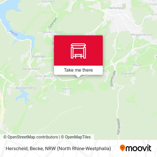 Карта Herscheid, Becke