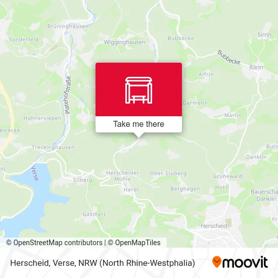 Herscheid, Verse map