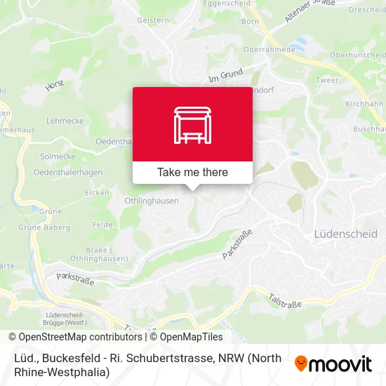 Lüd., Buckesfeld - Ri. Schubertstrasse map