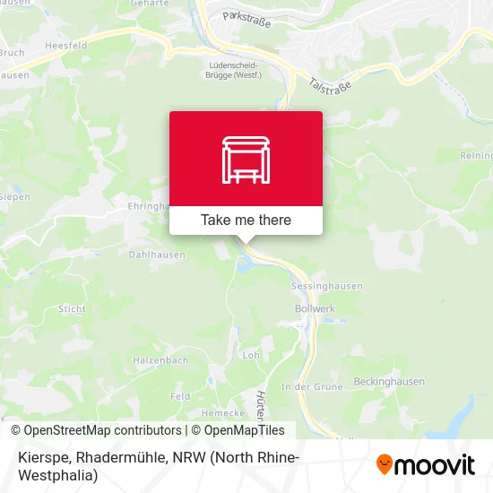 Kierspe, Rhadermühle map