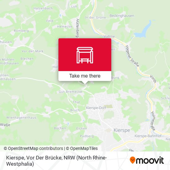 Kierspe, Vor Der Brücke map