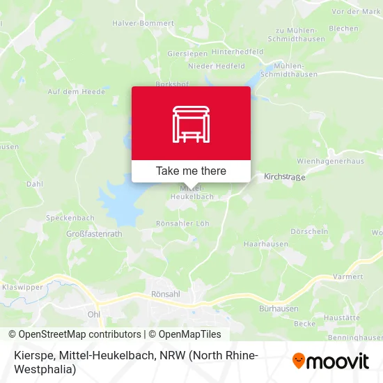 Kierspe, Mittel-Heukelbach map